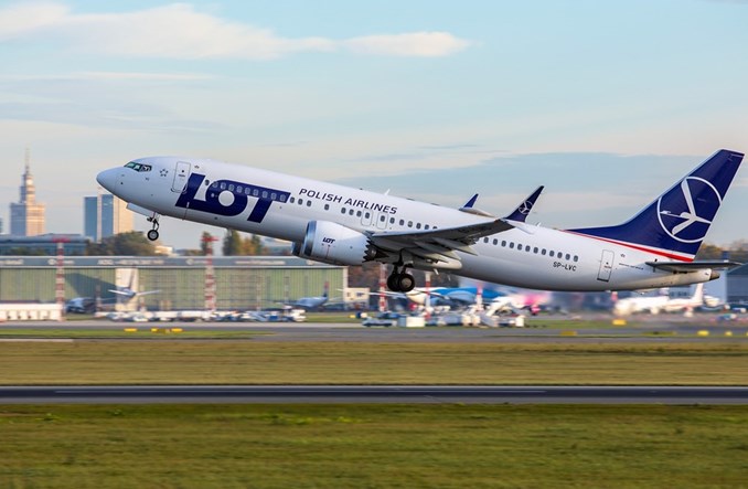 LOT: 693 tys. pasażerów w lutym. Wzrost o 9,3 proc.