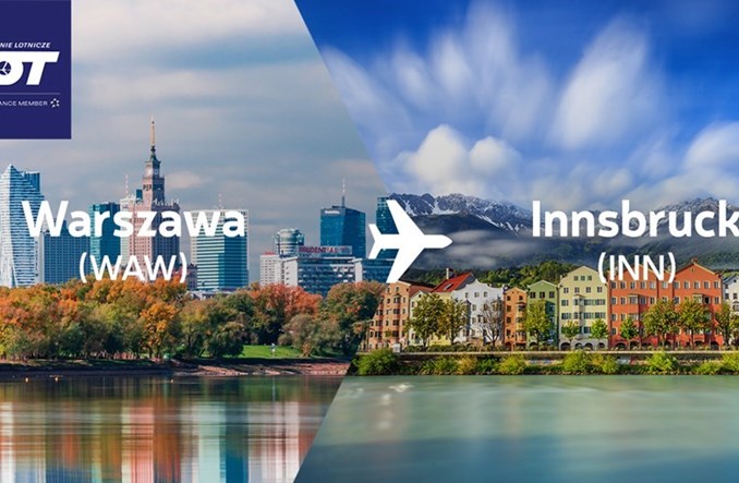 LOT poleciał do Innsbrucka