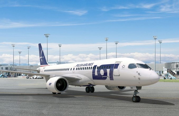 Pierwszy A220 dla LOT w wersji -300