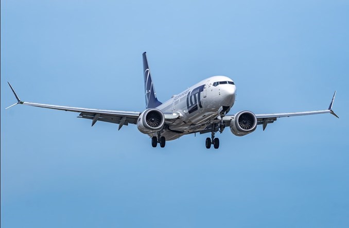 LOT. Opóźnia się dostawa nowego B737 MAX 