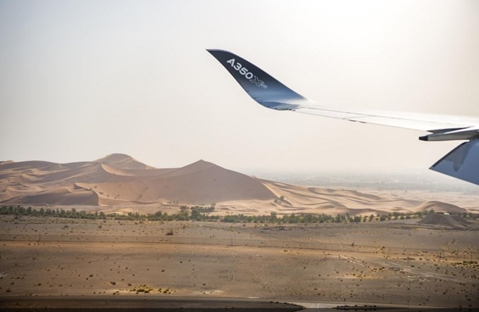 Airbus A350-1000 radzi sobie przy wysokich temperaturach