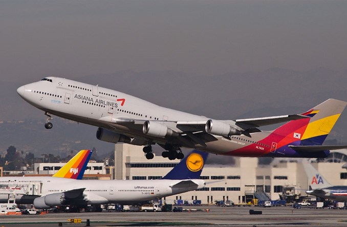 Asiana Airlines osłabione bojkotem chińskich turystów