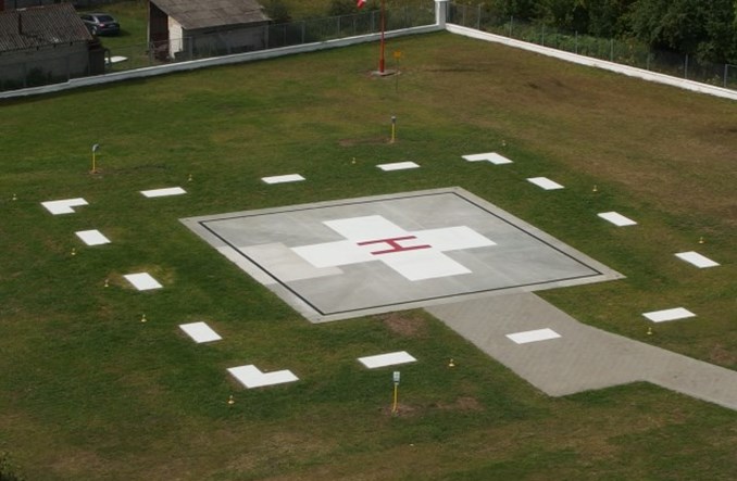 Lądowisko w Siemiatyczach otwarte