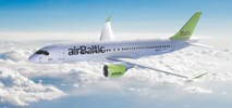 Dubai Airshow: Bombardier CS300 w barwach AirBaltic