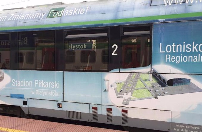 Na Podlasiu lotnisko regionalne jest, ale tylko na pociągach