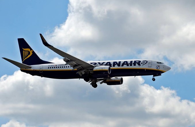 Ryanair: Jedynie 5 mln pasażerów we wrześniu