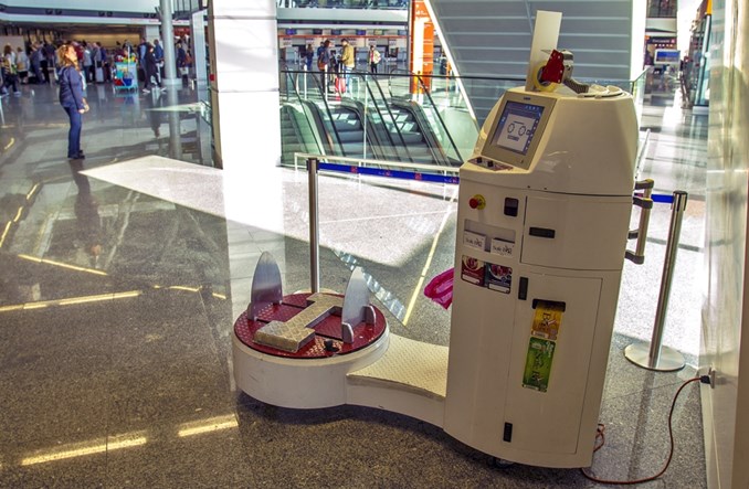 Nowy punkt foliowania na Lotnisku Chopina w Warszawie