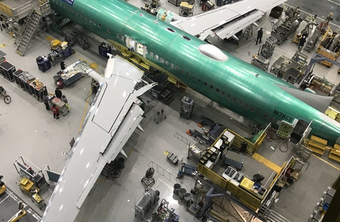 Pierwszy Boeing 737 MAX 8 dla LOT-u na linii produkcyjnej