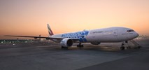 Emirates prezentują samolot z nową kalkomanią na Expo 2020