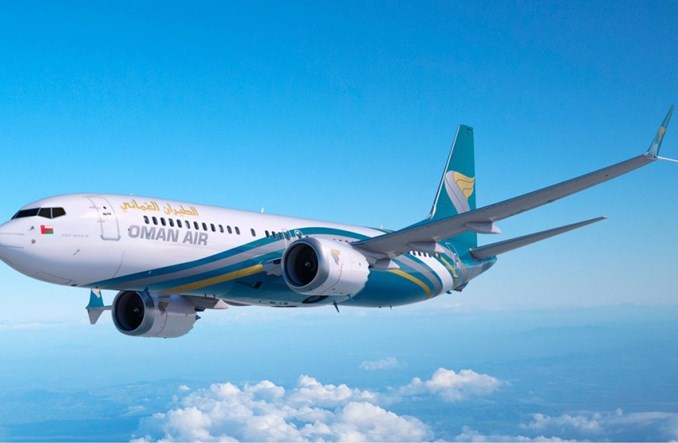 Boeing dostarczył pierwszego B737 MAX dla linii Oman Air