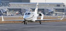 HondaJet na Lotnisku Chopina (ZDJĘCIA)