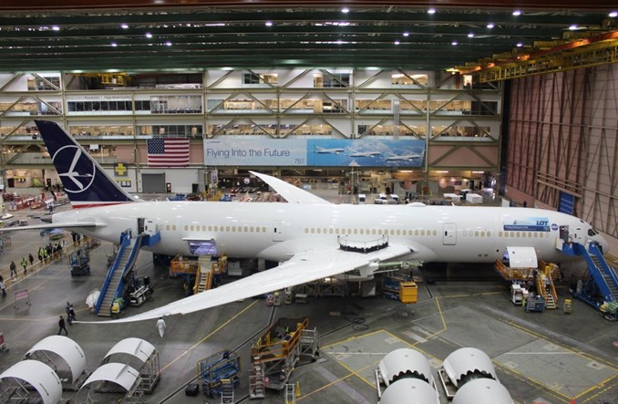 Boeing wstrzymuje produkcję Dreamlinerów w Karolinie Południowej