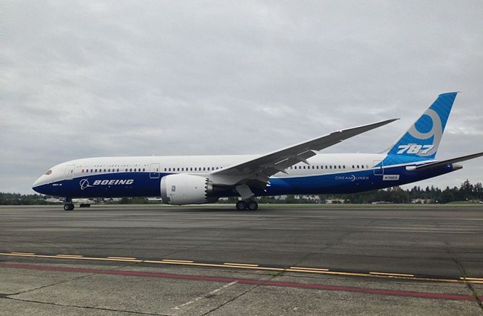 Dreamliner 787-9 dla MIAT Mongolian