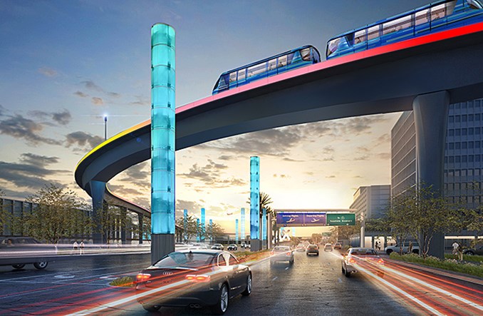 5 mld dolarów na kolej automatyczną na lotnisku Los Angeles