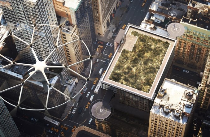 Taksówki powietrzne w Polsce najwcześniej w 2030 roku