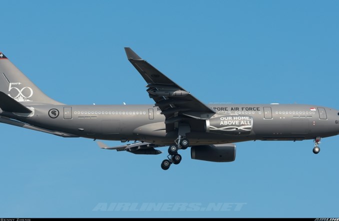 Pierwszy Airbus A330MRTT w służbie Singapuru