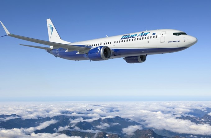 Blue Air doda zimą 49 rejsów w tygodniu do siedmiu miast Europy