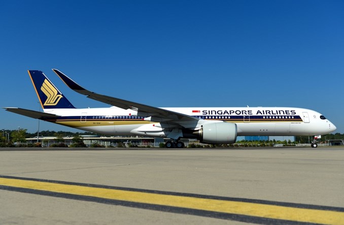 Singapore Airlines odebrały pierwszego A350-900ULR