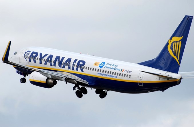 Ryanair Holdings: 14,8 mln pasażerów w lipcu. Kolejny wzrost