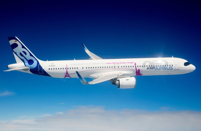 Airbus A321neo Long Range z certyfikatem typu