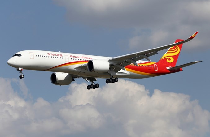 Hainan Airlines powiększa flotę o nowe samoloty Airbus A350