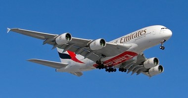 Pyrka (Emirates) o lotach A380 do Warszawy, projekcie CPK i Radomiu