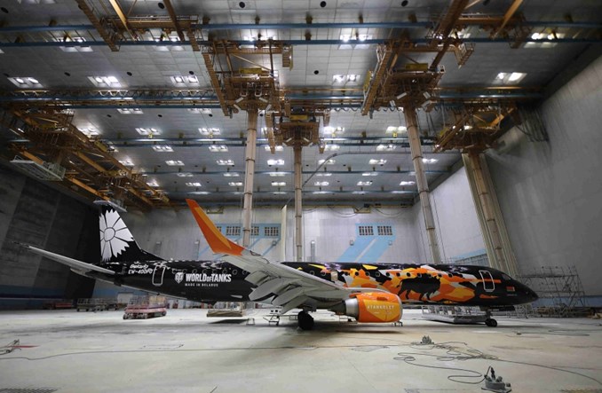 Wargaming i Belavia: Nowy samolot pomalowany w barwy World of Tanks 