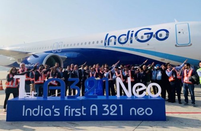 Pierwszy A321neo już w IndiGo