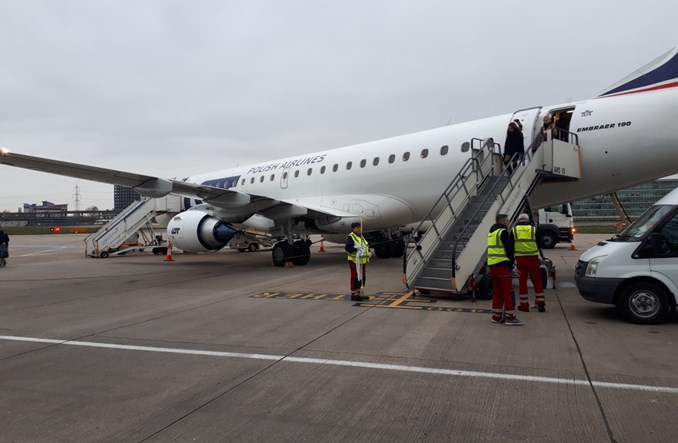 LOT: Inauguracja połączenia Lotniska Chopina z London City