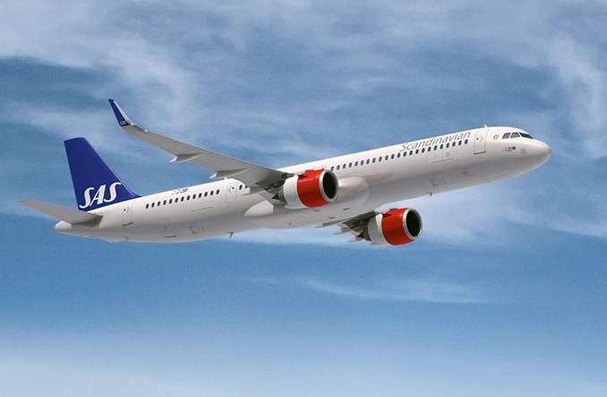 SAS wyleasinguje trzy airbusy A321LR