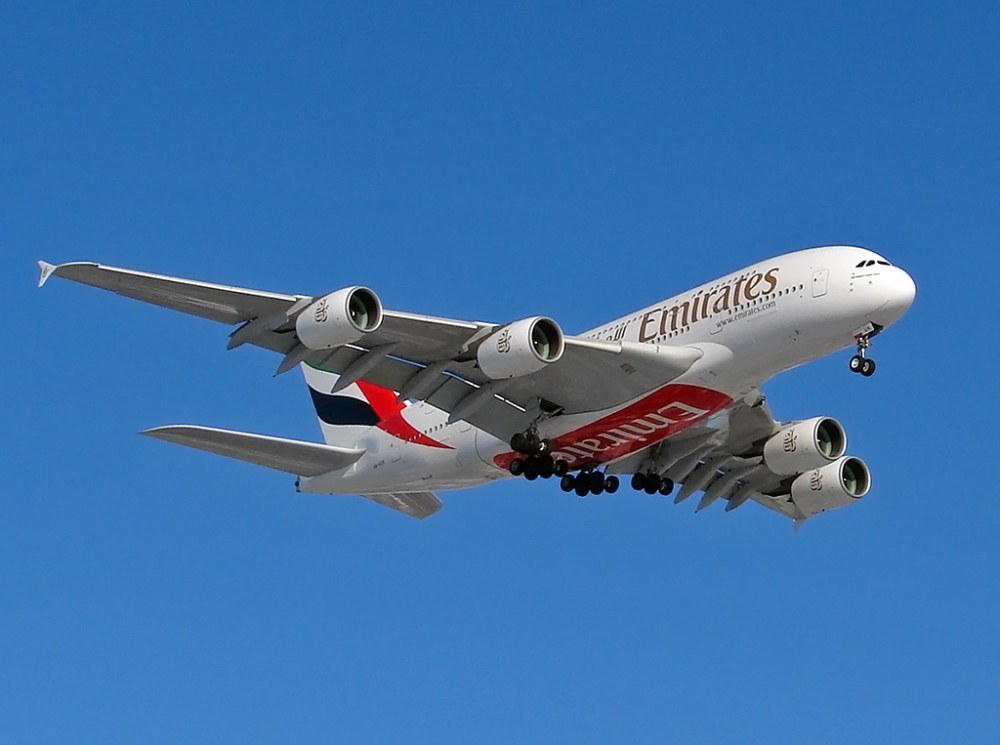 A380 w barwach  Emirates