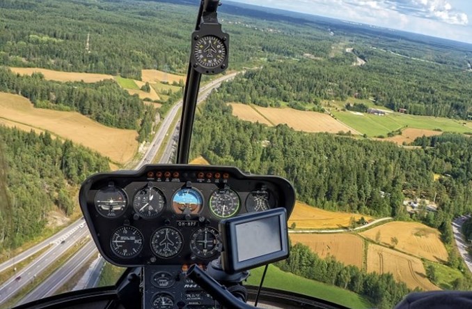 PKP PLK jednak bez helikoptera do monitorowana inwestycji