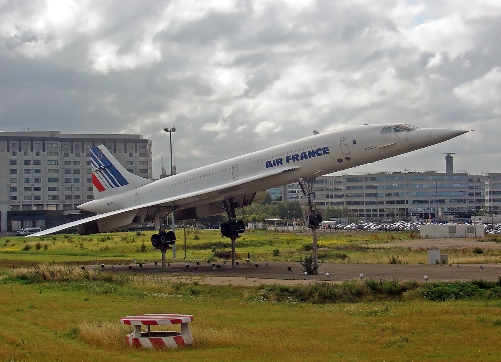 Concorde na paryskim lotnisku CDG