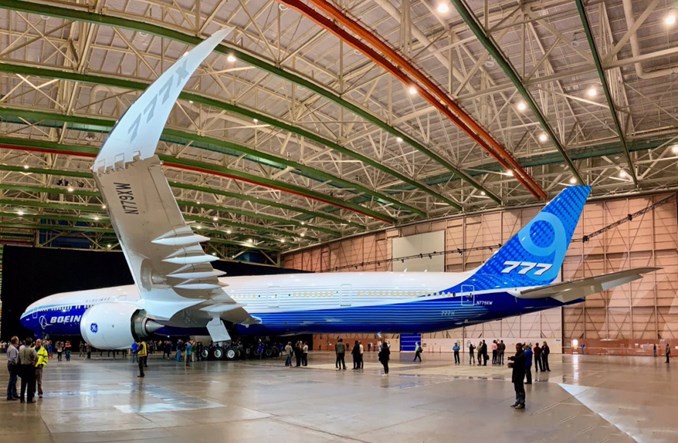 Prezes Emirates: Dostawy samolotów Boeing 777X mało prawdopodobne przed 2024