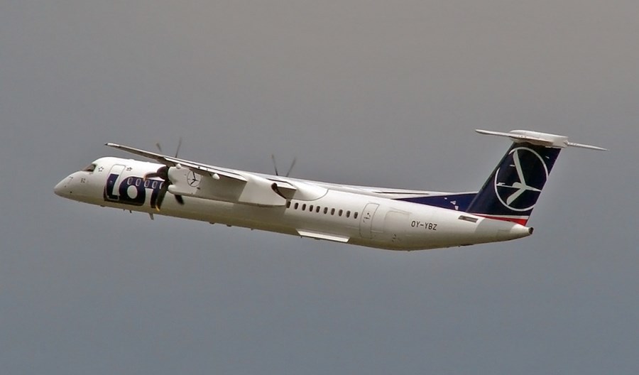 Bombardier Q400 PLL LOT połączy znów Gdańsk i Lublin Bombardier Q400 PLL LOT połączy znów Gdańsk i Lublin
