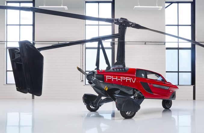 Pierwsze latające samochody weszły do sprzedaży
