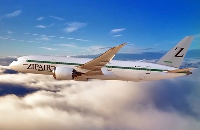 ZIPAIR prezentuje swoje plany i malowanie