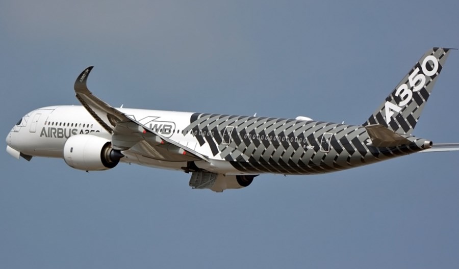 Airbus rozpocznie dostawy A350 z fabryki w Tiencin Airbus rozpocznie dostawy A350 z fabryki w Tiencin