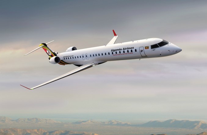Uganda Airlines niedługo wznowi działalność. Odbiór CRJ 900