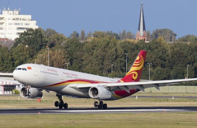 Pierwszy bezpośredni lot Hainan Airlines do Skandynawii