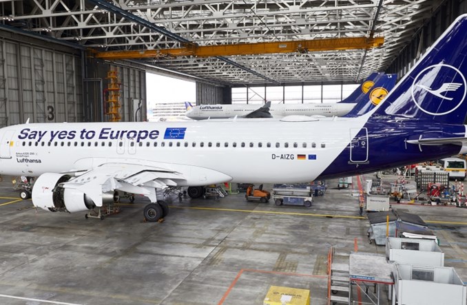 Lufthansa promuje… wybory do Parlamentu Europejskiego