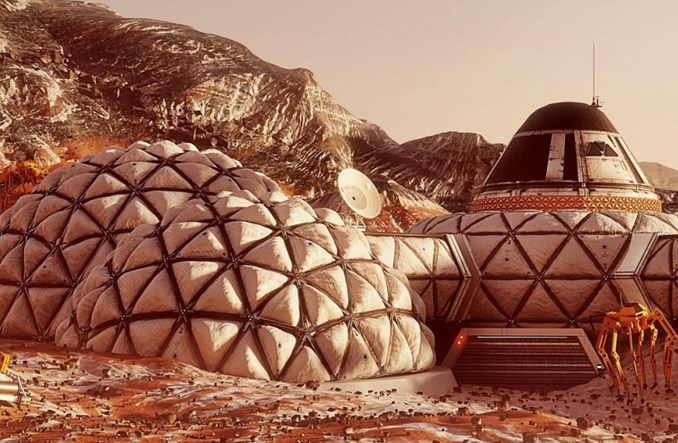 Polski pomysł na bazę na Marsie zajął 2. miejsce w prestiżowym konkursie