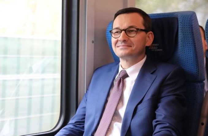 Morawiecki: Kolejowe CPK to projekt epokowy