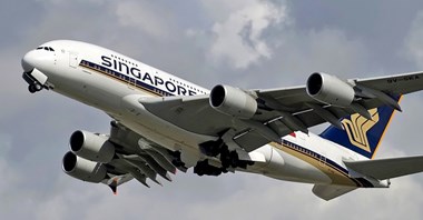 A380 Singapore Airlines na siedmiu lotniskach świata w 2023 roku