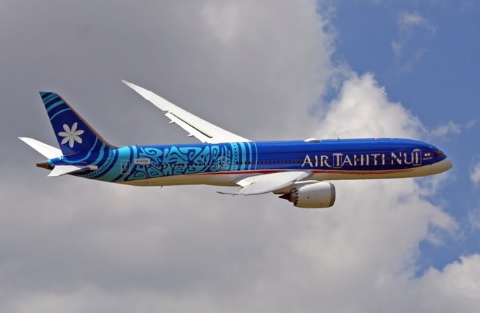 Dreamlinery Air Tahiti Nui polecą przez Seattle do Paryża
