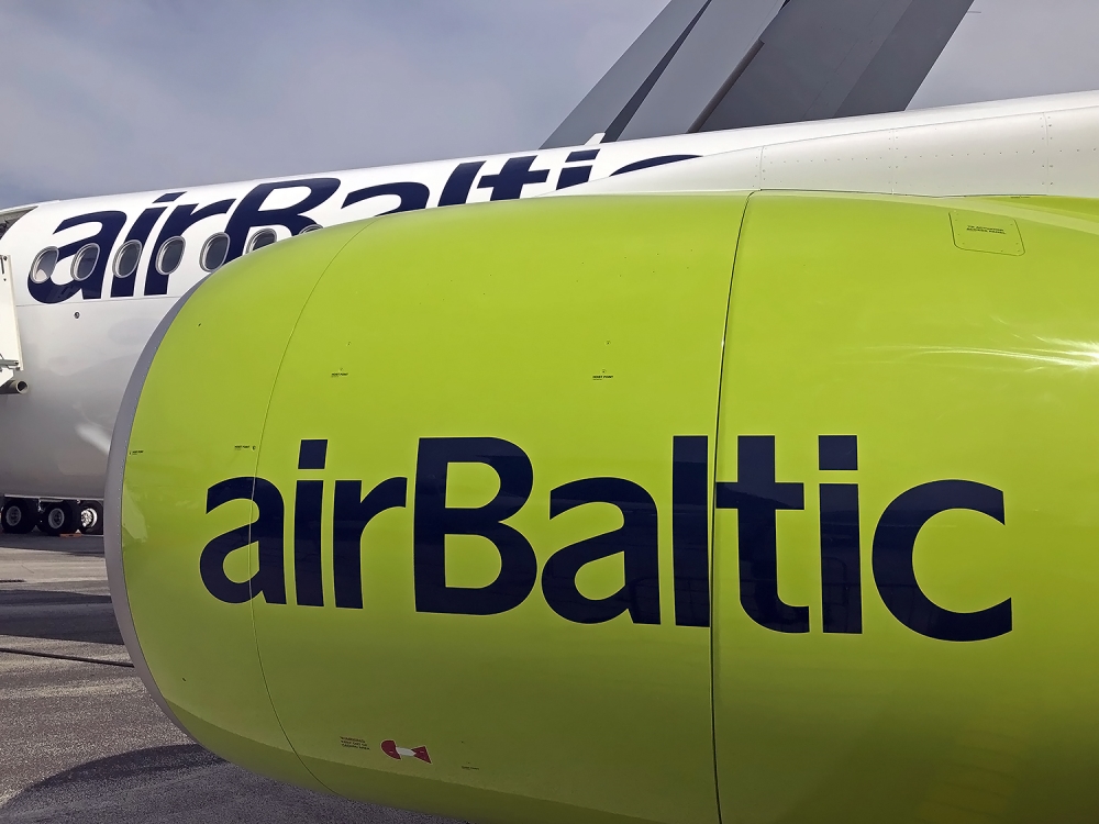 Airbus A220 airBaltic