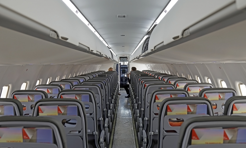 Kabina ATR-a 72-600 Silver Airways