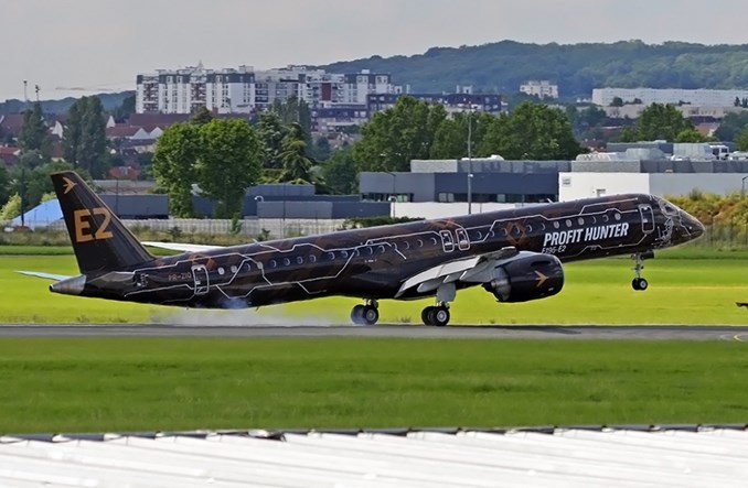 Belavia wyleasinguje embraery E-Jet E2
