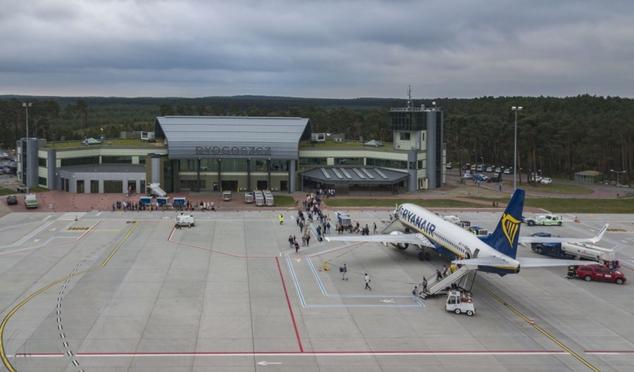 Bydgoszcz: Rekordowa liczba operacji lotniczych w czerwcu. Będzie więcej lotów do Dublina