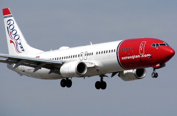 Koszmarny sierpień Norwegian Air. Spadek pasażerów o 91 proc. 